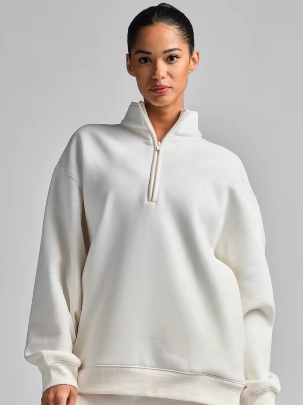 Cmfrt Shell Quarter-Zip Pullover Sweatshirt size XL